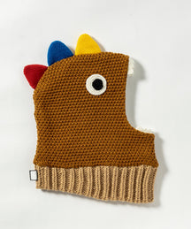 【KIDS/JUNIOR】Dinosaur Knit Hat ダイナソーニットハット / JUNIOR ACC / 子供用 ニットキャップ / phenixスキーウェア 24AW