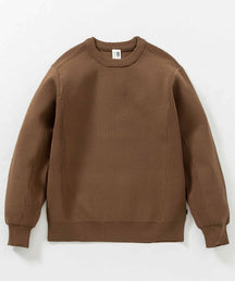 【MENS】HYBRID KNITTED LONG SLEEVE PULL OVER ハイブリッド ニット ロングスリーブ プルオーバー  +phenix(プラスフェニックス)　