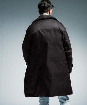 【10月中旬お届け予約商品】WOOL-LIKE LONG DOWN COAT ウールライク ロングダウンコート / WINDSTOPPER® PRODUCTS BY GORE-TEX LABS