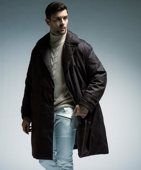 【10月中旬お届け予約商品】WOOL-LIKE LONG DOWN COAT ウールライク ロングダウンコート / WINDSTOPPER® PRODUCTS BY GORE-TEX LABS