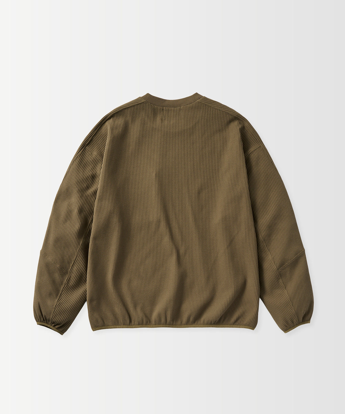 WAFFLE SCULPTED LONG SLEEVE TEE / ワッフルスカルプテッド ロングスリーブTシャツ