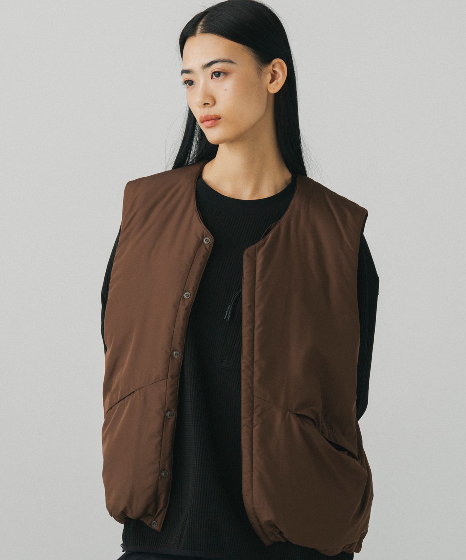 【9月下旬お届け予約商品】PADDED LINER VEST / 中綿入りライナーベスト