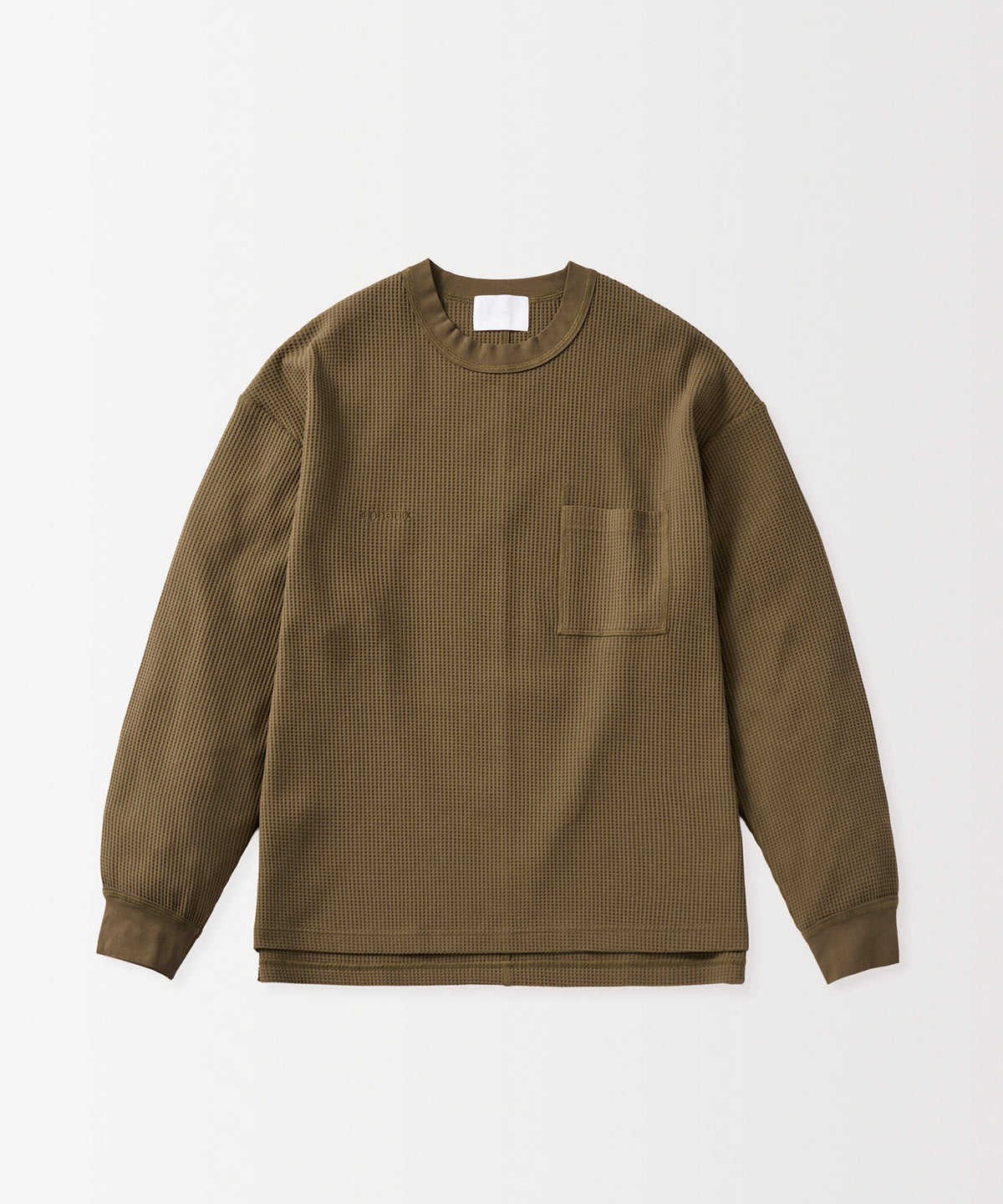 WAFFLE POCKET LONG SLEEVE TEE / ワッフルポケット ロングスリーブTシャツ