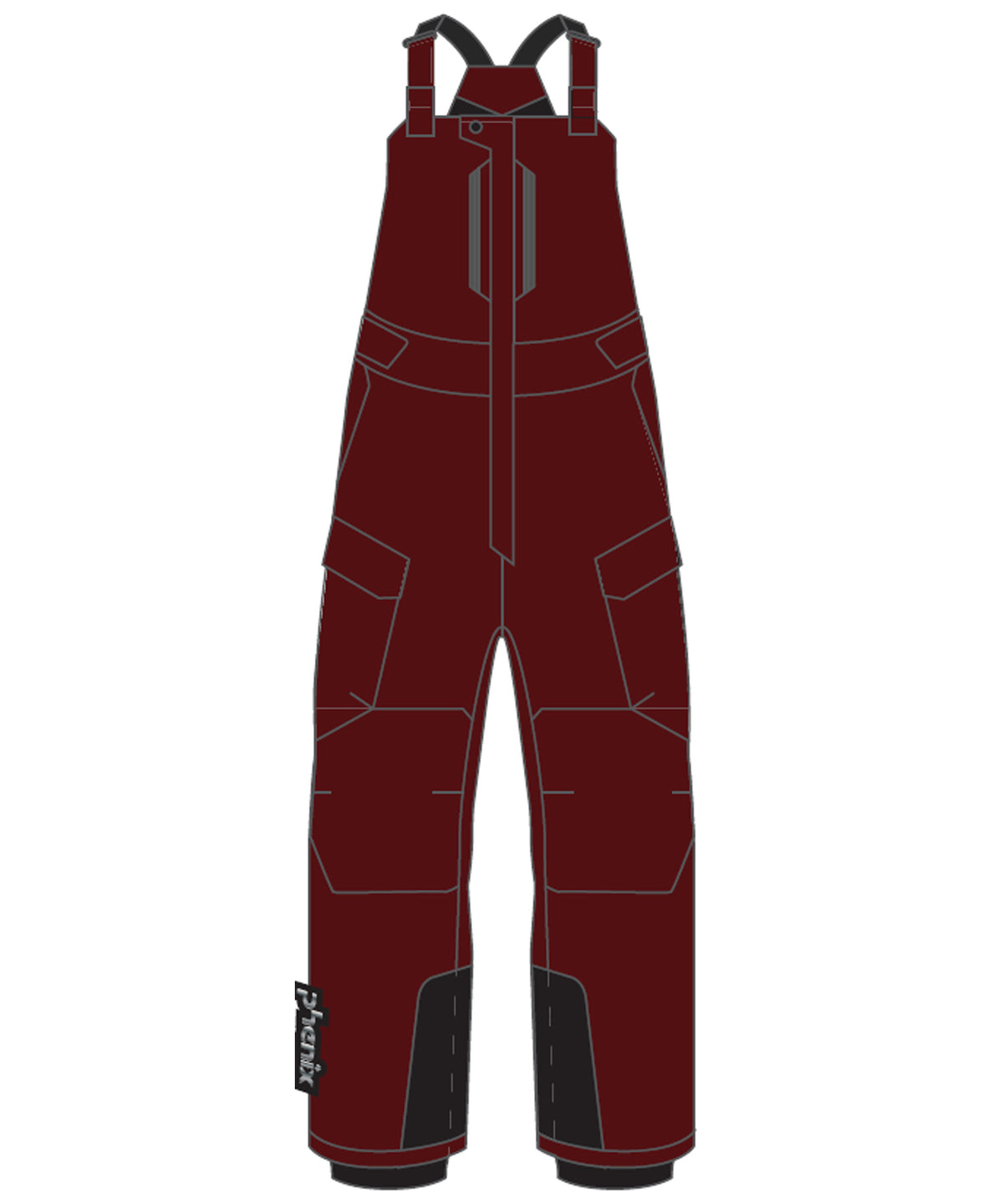 【フェニックスチーム用商品】Cutting Edge Shell Bib Pants B0 2025年12月中旬お届け