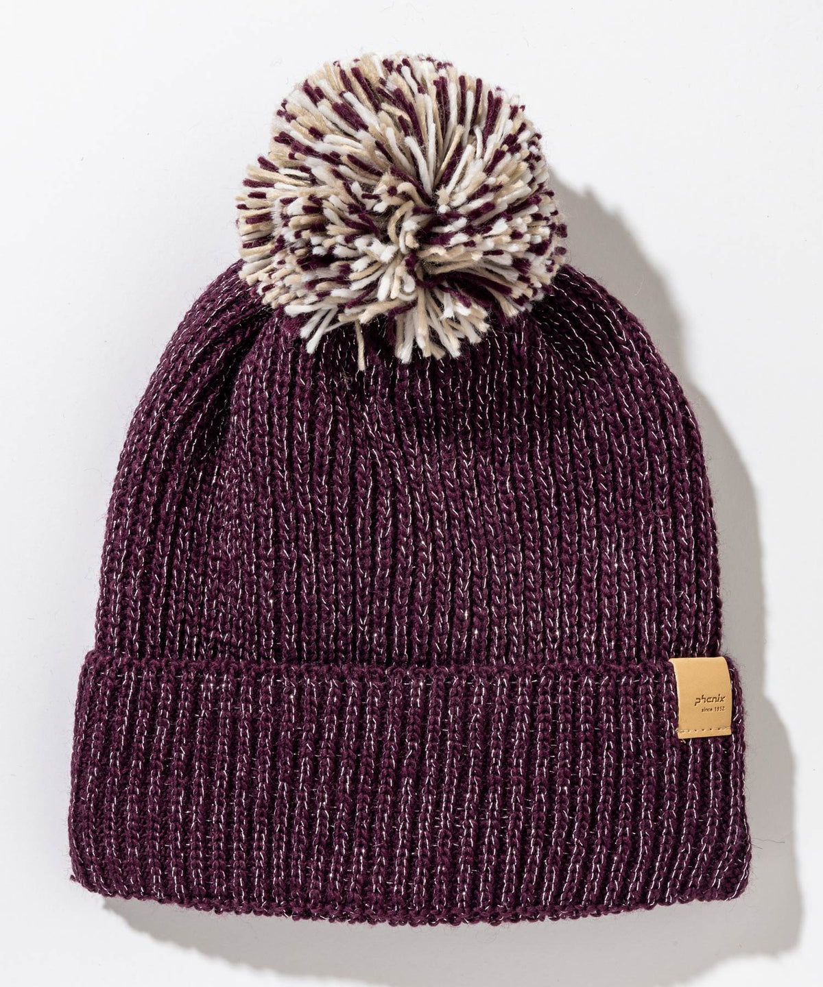 【WOMENS】 Mix Pompon Bright Watch Hat  ミックスポンポンブライトニットハット /phenixスキーウェア 25AW