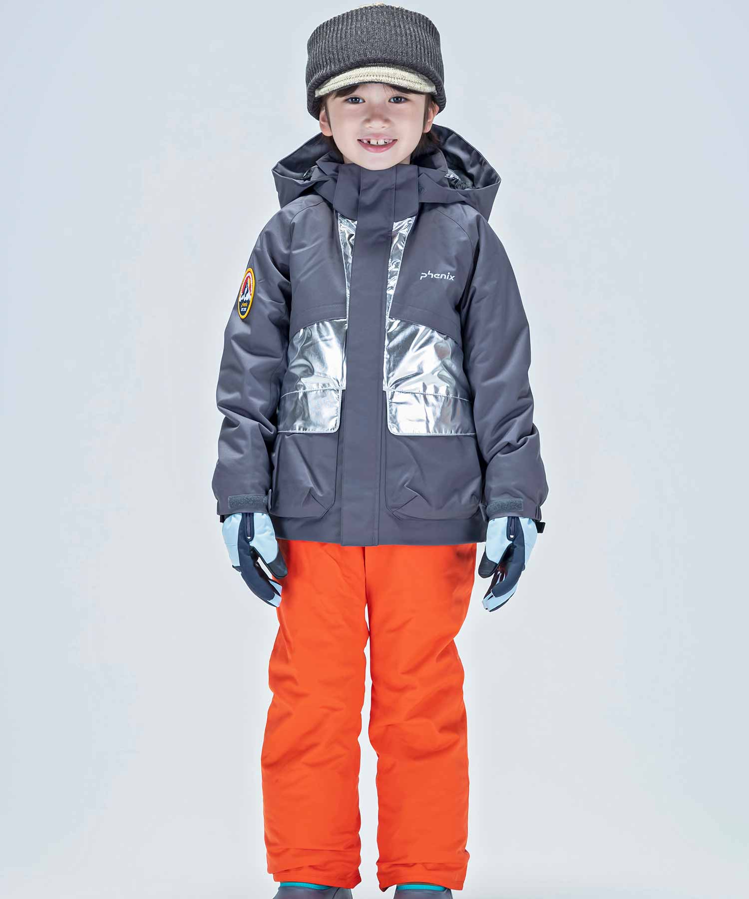 KIDS/JUNIOR】子供用スキーウェア アウター上下セット ツーピース Snow 