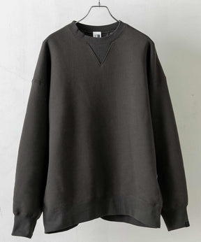 【MENS】FUNCTIONAL HEAVY WEIGHT CREW NECK SWEAT  ヘビーウェイト クルーネック スウェット 蓄熱保温 +phenix(プラスフェニックス)　