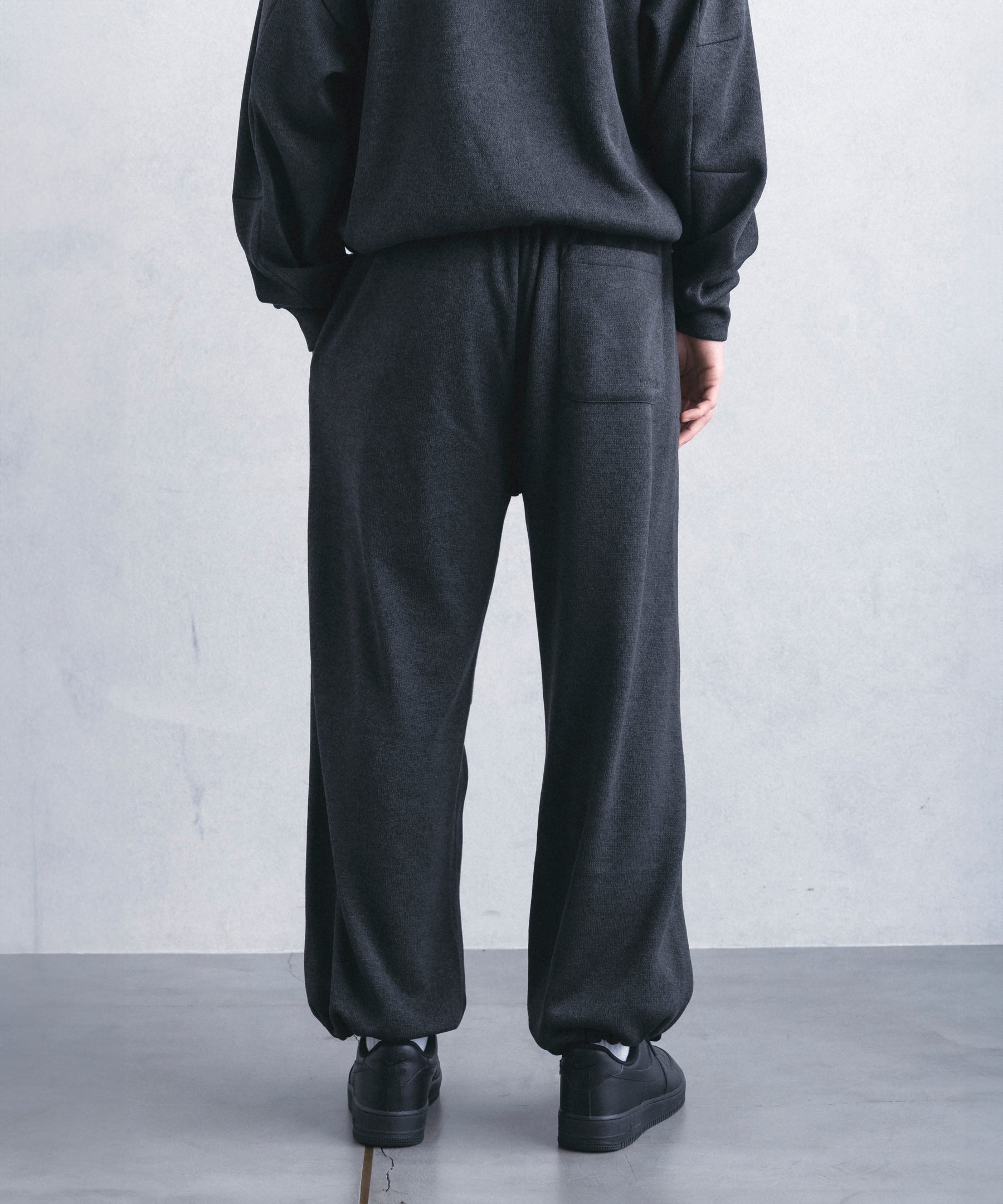【1月中旬お届け予約商品】FLEECE WIDE PANTS フリースワイドパンツ