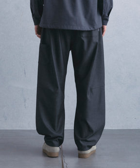 【1月中旬お届け予約商品】COCOON SILHOUETTE RELAXED PANTS コクーンシルエット リラックス パンツ