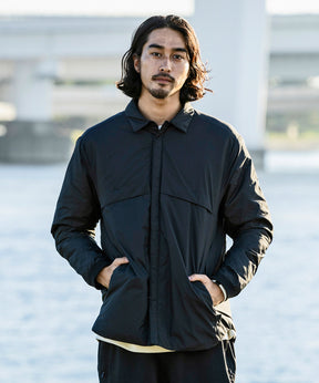 【MENS】INNER DOWN SHIRTS インナー ダウン シャツ 炭素素材グラフェン +phenix(プラスフェニックス)