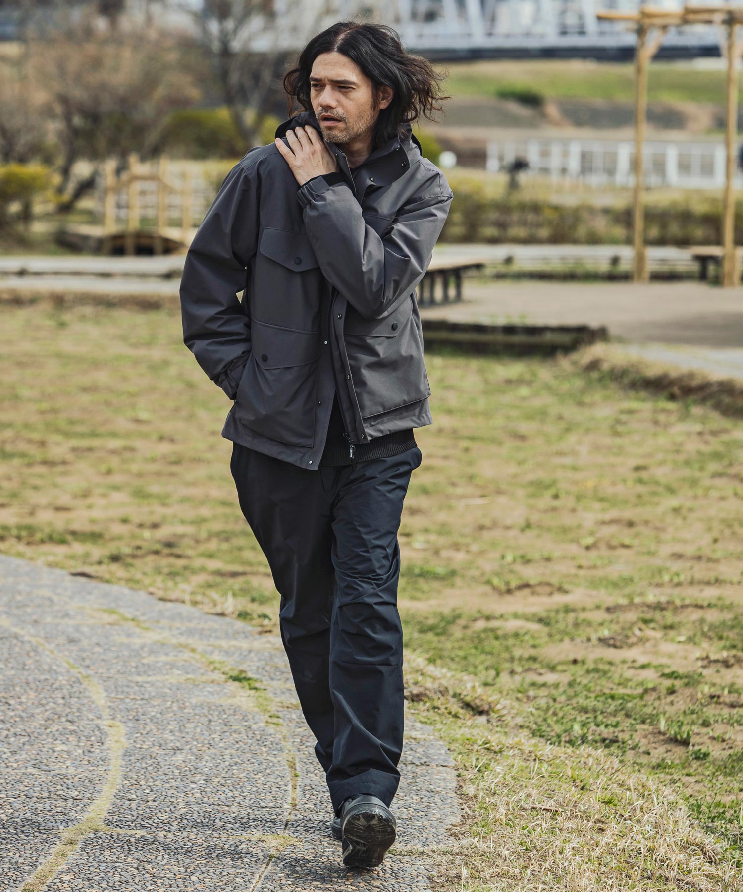 【11月上旬お届け予約商品】【MENS】MOUNTAIN HEAVY DUTY JACKET マウンテン ヘビーデューティー ジャケット ウィンドストッパー / WINDSTOPPER(R) プロダクト by GORE TEX LABS +phenix(プラスフェニックス)