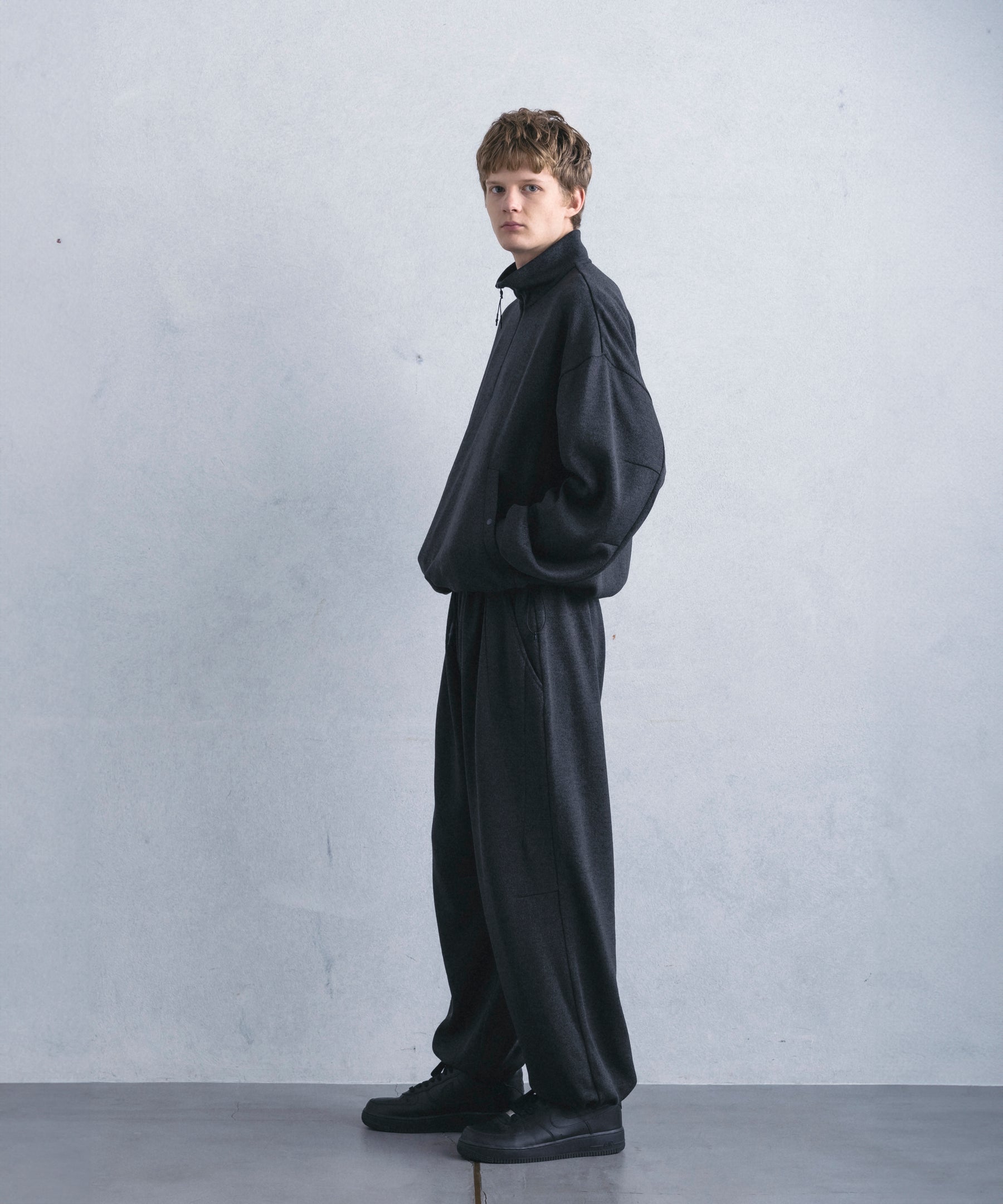 【1月中旬お届け予約商品】FLEECE WIDE PANTS フリースワイドパンツ