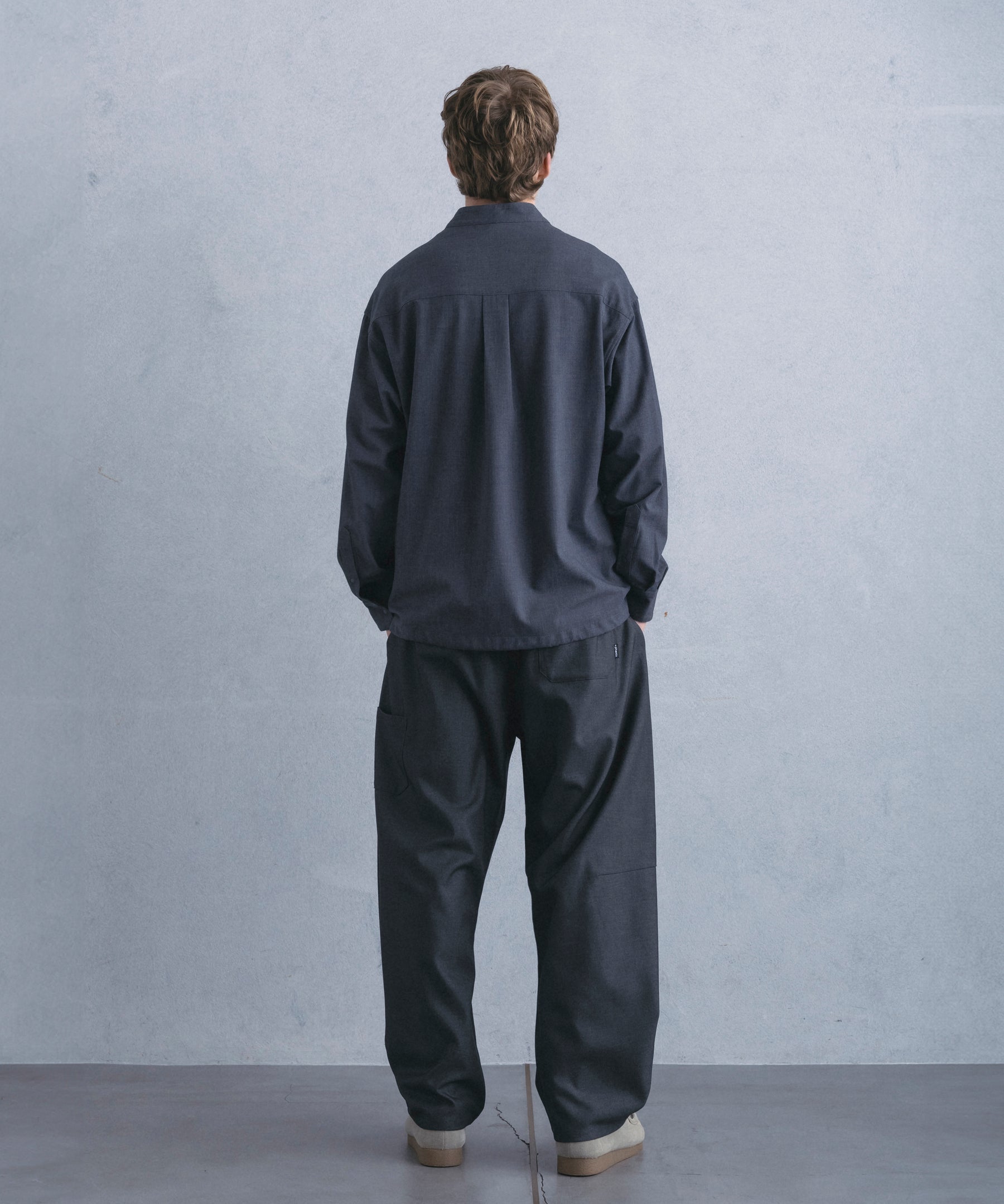 【1月中旬お届け予約商品】COCOON SILHOUETTE RELAXED PANTS コクーンシルエット リラックス パンツ