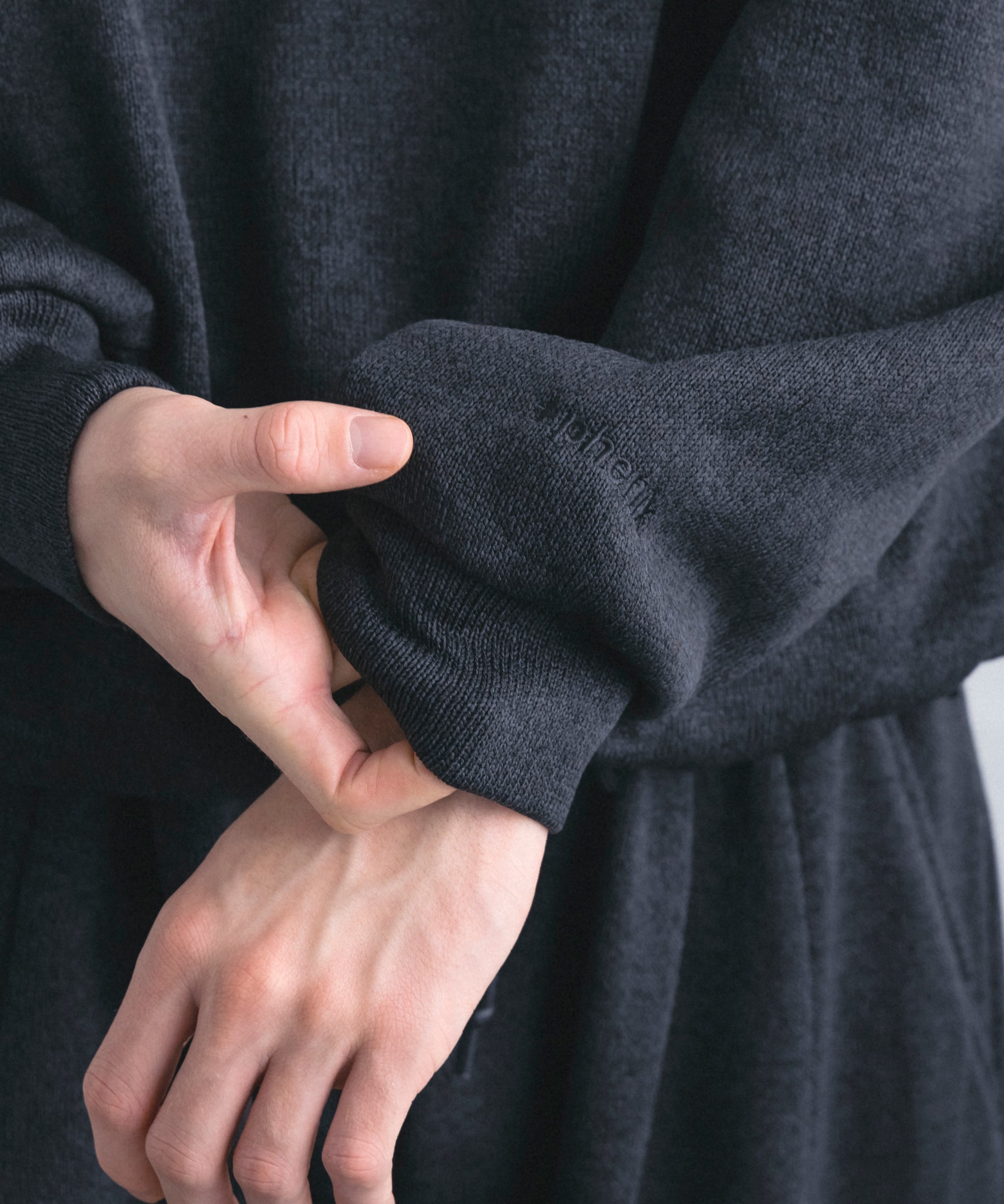 【1月中旬お届け予約商品】CREW NECK FLEECE SHIRT クルーネック フリースシャツ