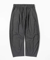 【1月中旬お届け予約商品】COCOON SILHOUETTE RELAXED PANTS コクーンシルエット リラックス パンツ