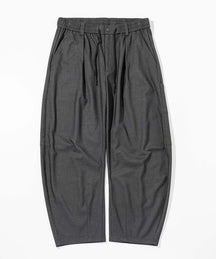 【1月中旬お届け予約商品】COCOON SILHOUETTE RELAXED PANTS コクーンシルエット リラックス パンツ