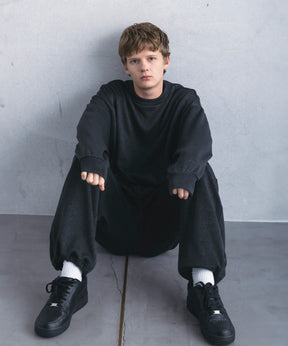 【1月中旬お届け予約商品】CREW NECK FLEECE SHIRT クルーネック フリースシャツ