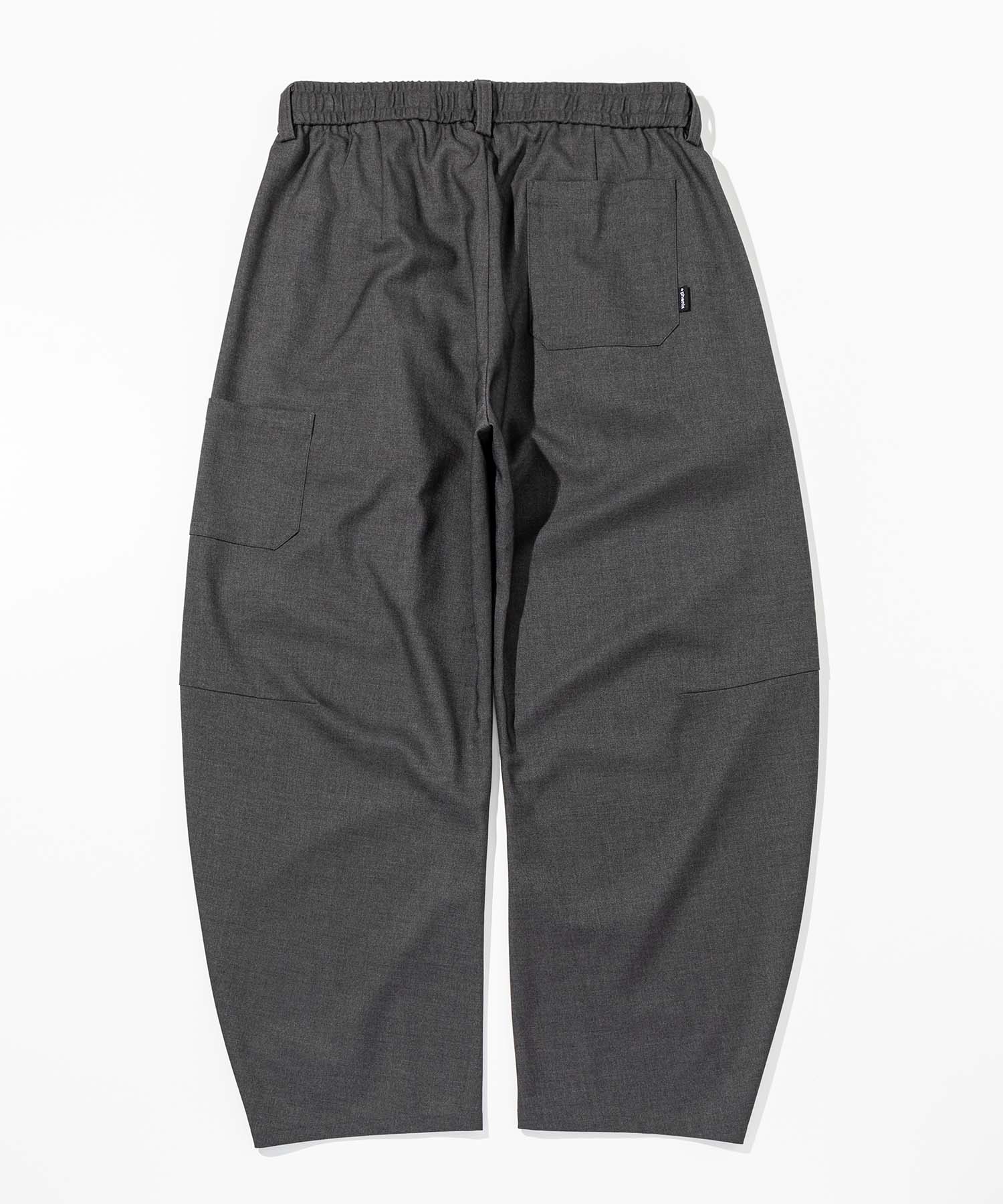 【1月中旬お届け予約商品】COCOON SILHOUETTE RELAXED PANTS コクーンシルエット リラックス パンツ