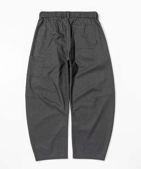 【1月中旬お届け予約商品】COCOON SILHOUETTE RELAXED PANTS コクーンシルエット リラックス パンツ