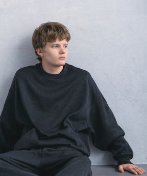 【1月中旬お届け予約商品】CREW NECK FLEECE SHIRT クルーネック フリースシャツ