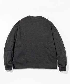 【1月中旬お届け予約商品】CREW NECK FLEECE SHIRT クルーネック フリースシャツ