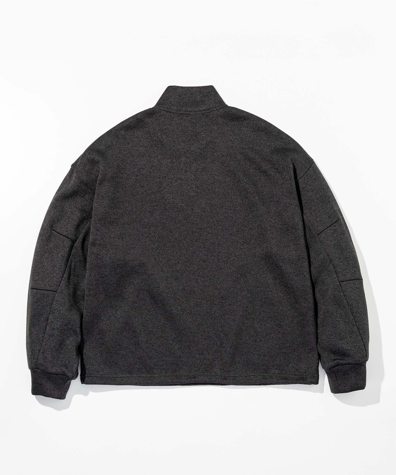 【1月中旬お届け予約商品】HALF ZIP FLEECE PULLOVER ハーフジップ フリース プルオーバー