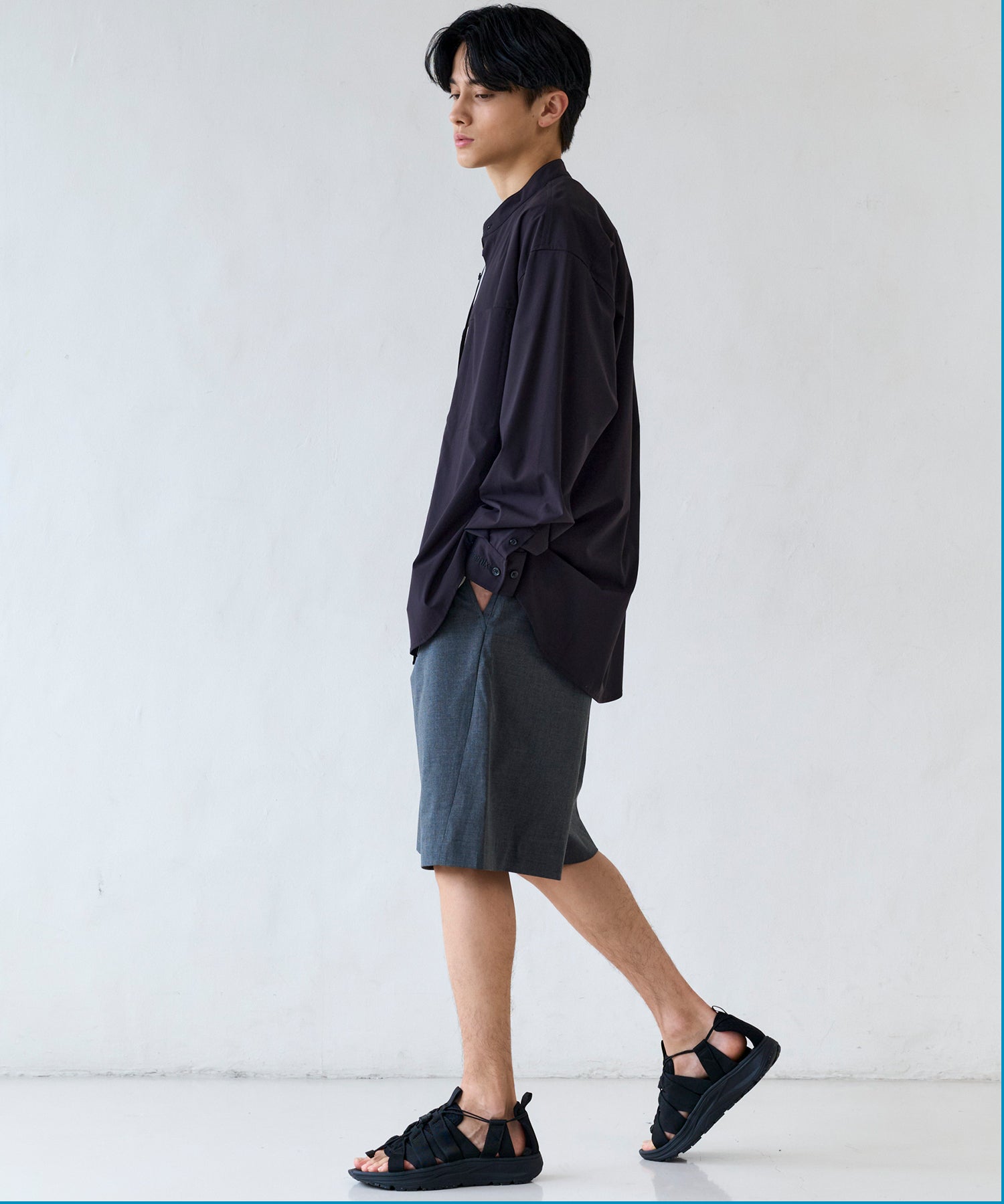 2-TUCK HALF SLACKS / ツータック ハーフスラックス