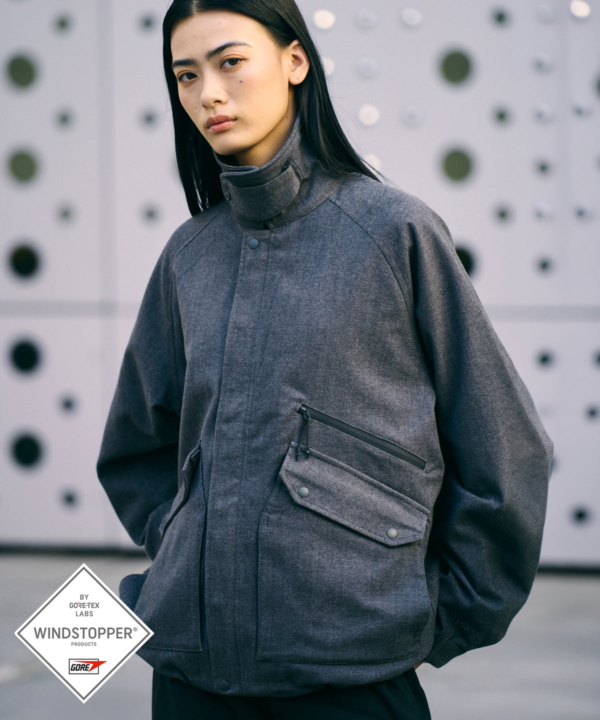 WOOL-LIKE FIELD JACKET ウールライク フィールドジャケット / WINDSTOPPER® PRODUCTS BY GORE-TEX LABS