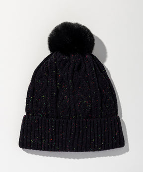 【WOMENS】Mix Nep Knit Cap / ミックスネップニットキャップ / phenix スキーウェア 26AW
