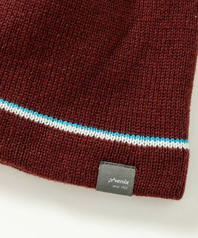 【MENS】Double Line Beanie ダブルラインニットハット / ACC / ニットキャップ / phenixスキーウェア 24AW