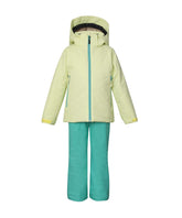 【KIDS/JUNIOR】子供用スキーウェア アウター上下セット ツーピース Snow White Junior Two-piece / Jr / 最大20cmサイズ調整可能 /phenixスキーウェア23AW