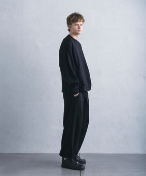 【1月中旬お届け予約商品】CREW NECK FLEECE SHIRT クルーネック フリースシャツ