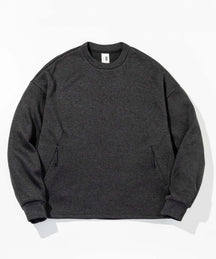 【1月中旬お届け予約商品】CREW NECK FLEECE SHIRT クルーネック フリースシャツ