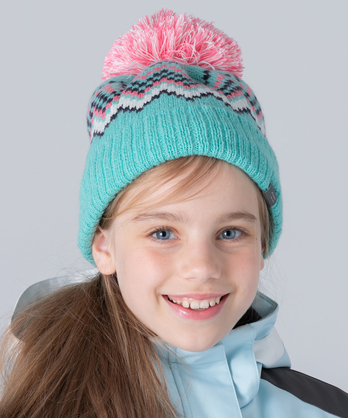 【KIDS/JUNIOR】Mix Border Watch Hat  ミックスボーダージュニアニットハット /phenixスキーウェア 25AW