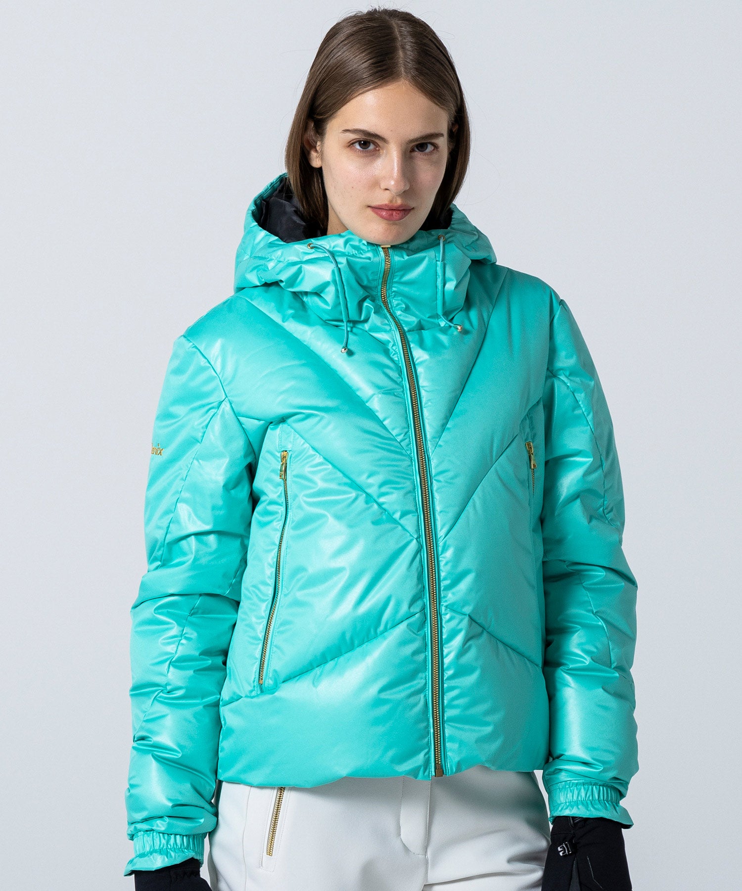 【WOMENS】Irregular Cutting Down Jacket イレギュラーカッティングダウンジャケット / GRACE /phenixスキーウェア 25AW