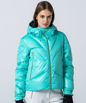 【WOMENS】Irregular Cutting Down Jacket イレギュラーカッティングダウンジャケット / GRACE /phenixスキーウェア 25AW