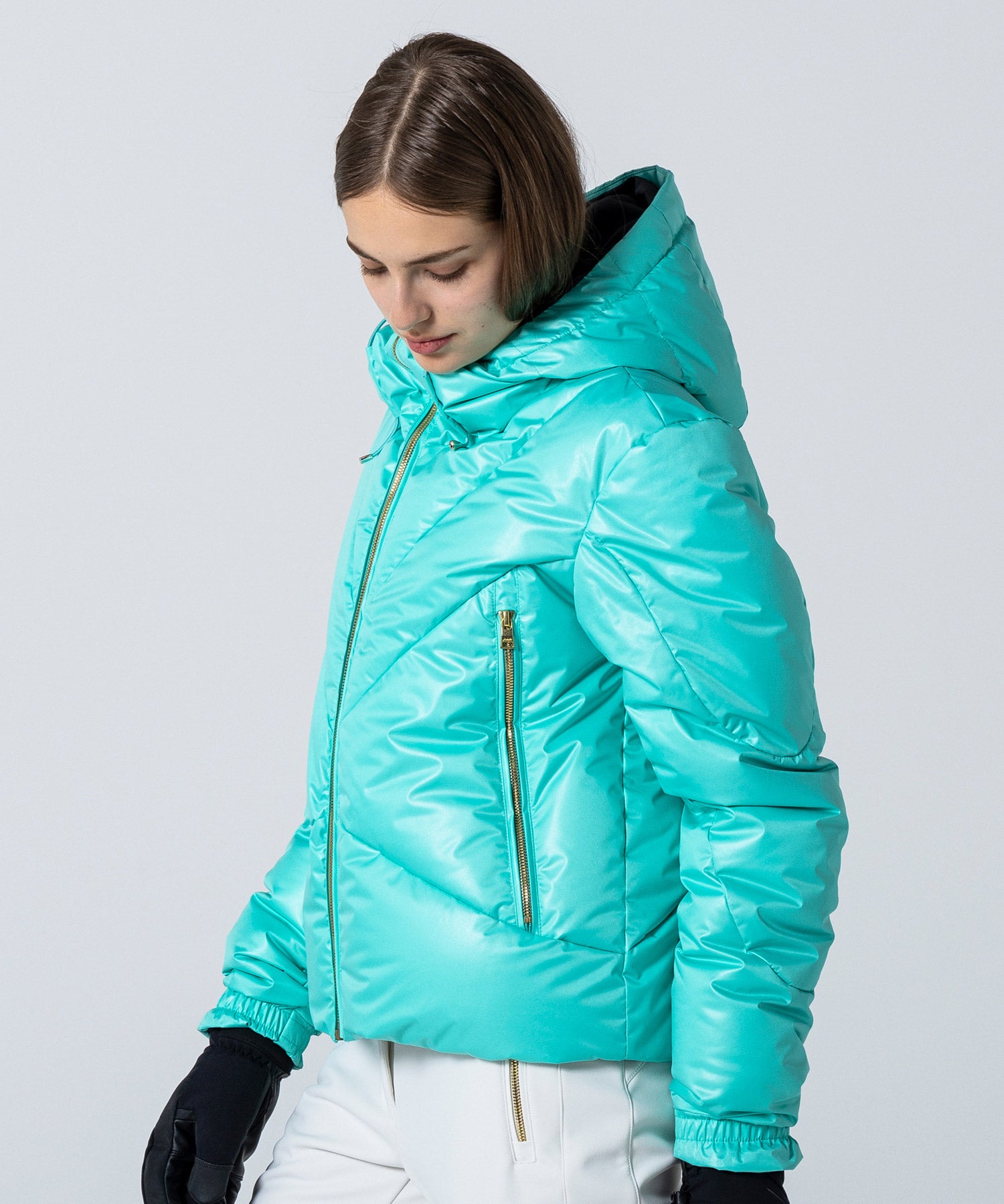 【WOMENS】Irregular Cutting Down Jacket イレギュラーカッティングダウンジャケット / GRACE /phenixスキーウェア 25AW