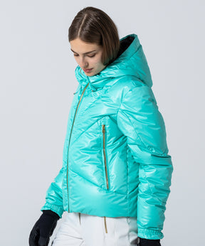 【WOMENS】Irregular Cutting Down Jacket イレギュラーカッティングダウンジャケット / GRACE /phenixスキーウェア 25AW