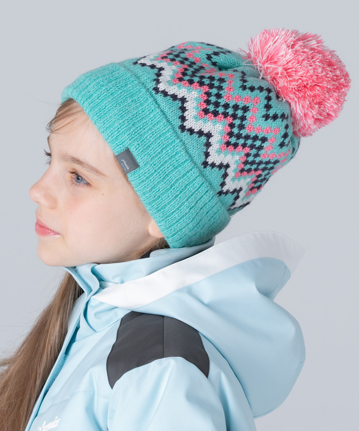 【KIDS/JUNIOR】Mix Border Watch Hat  ミックスボーダージュニアニットハット /phenixスキーウェア 25AW