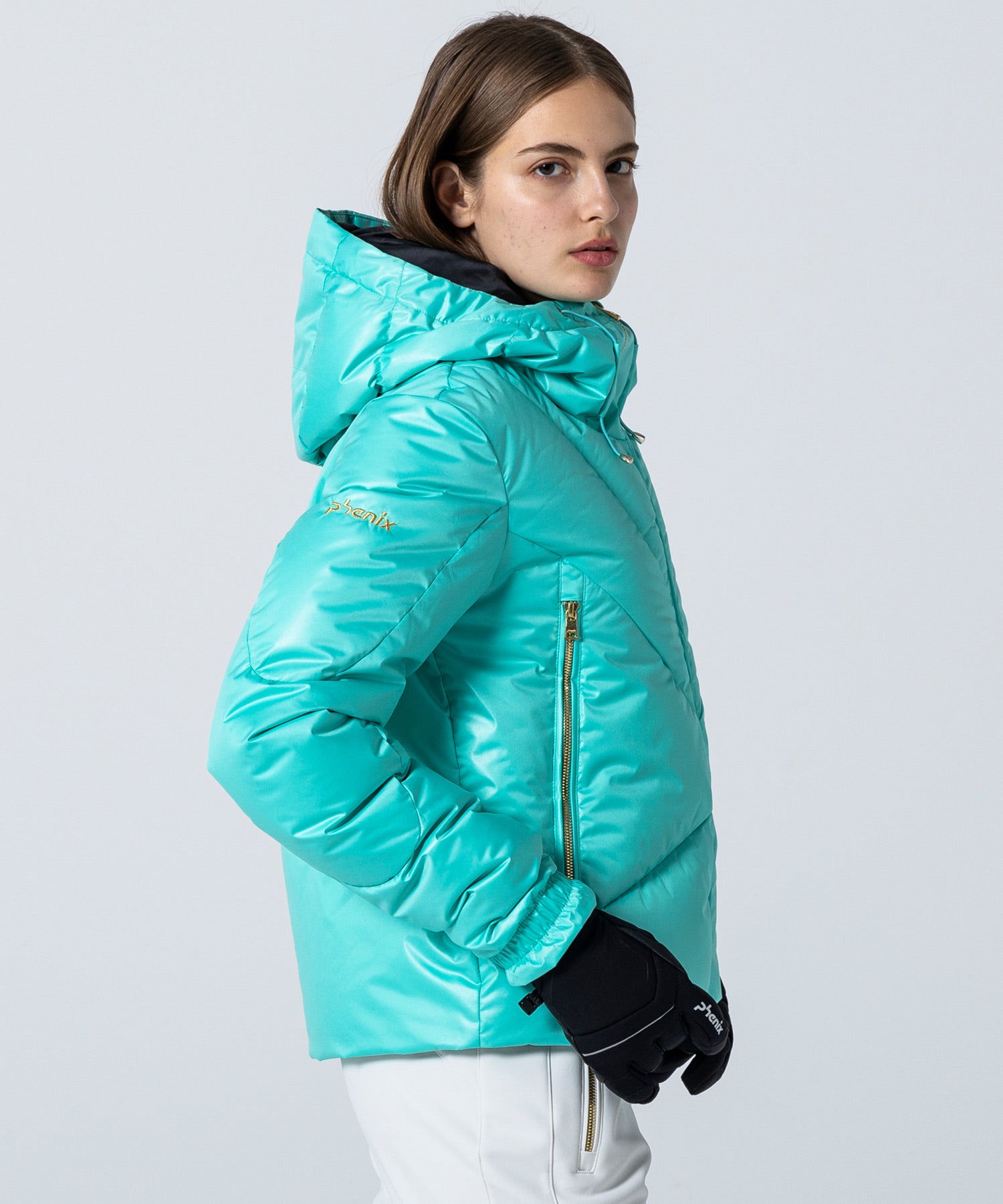 【WOMENS】Irregular Cutting Down Jacket イレギュラーカッティングダウンジャケット / GRACE /phenixスキーウェア 25AW