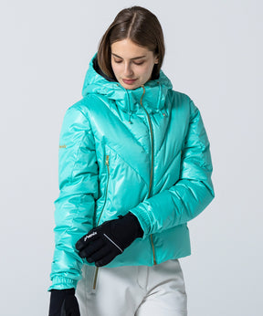 【WOMENS】Irregular Cutting Down Jacket イレギュラーカッティングダウンジャケット / GRACE /phenixスキーウェア 25AW