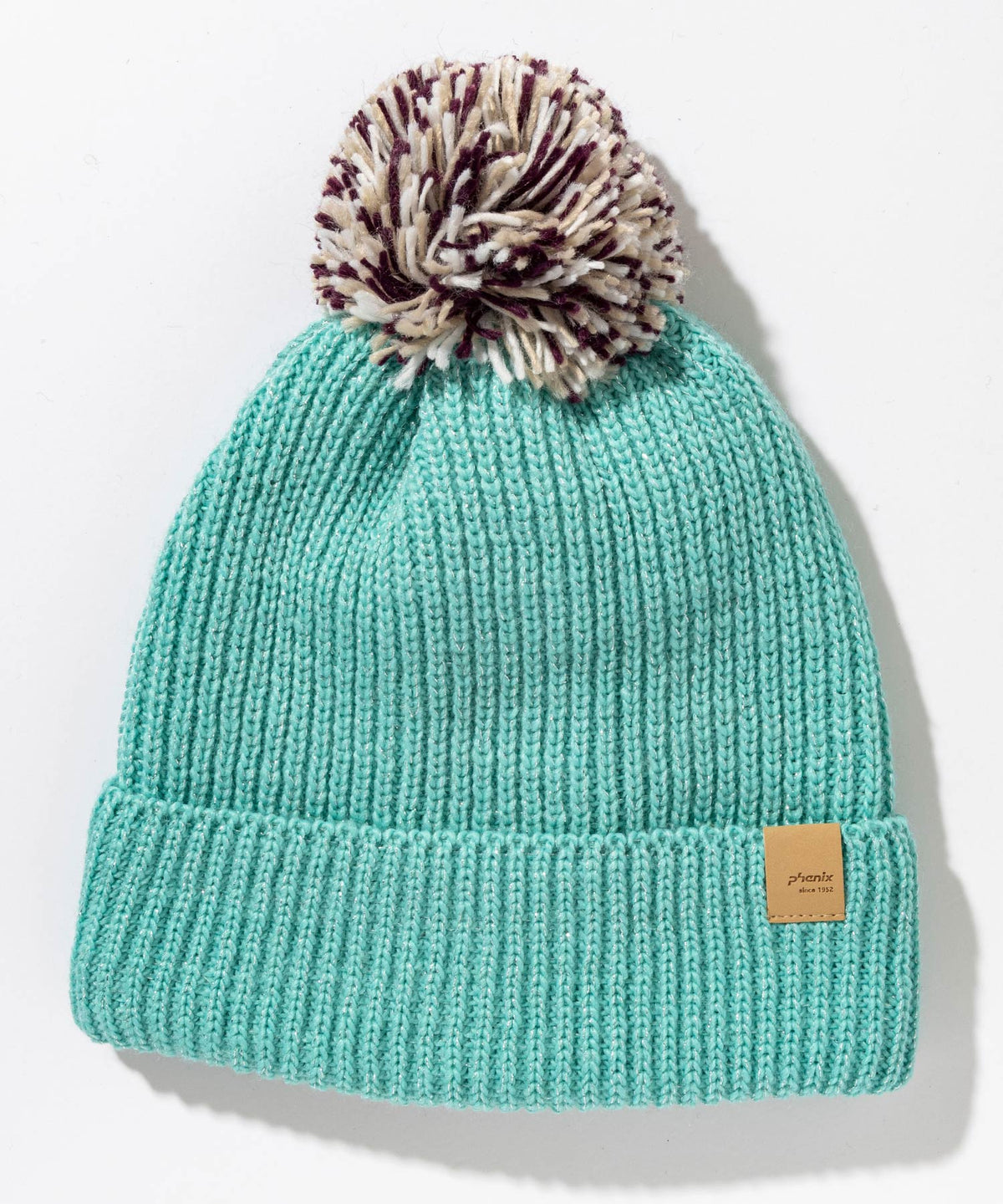 【WOMENS】 Mix Pompon Bright Watch Hat  ミックスポンポンブライトニットハット /phenixスキーウェア 25AW