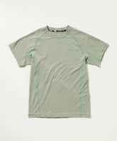 Women's Crew Neck Short Sleeve T-Shirt, Quick-Drying, Stretchy, Comfortable, Antibacterial, and Odor-Resistant, Perfect as an Undershirt / phenix outdoor 