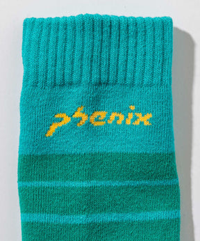 【KIDS/JUNIOR】Tonal Gradation Border Ski Socks  トーナルグラデーションボーダースキーソックス /phenixスキーウェア 25AW