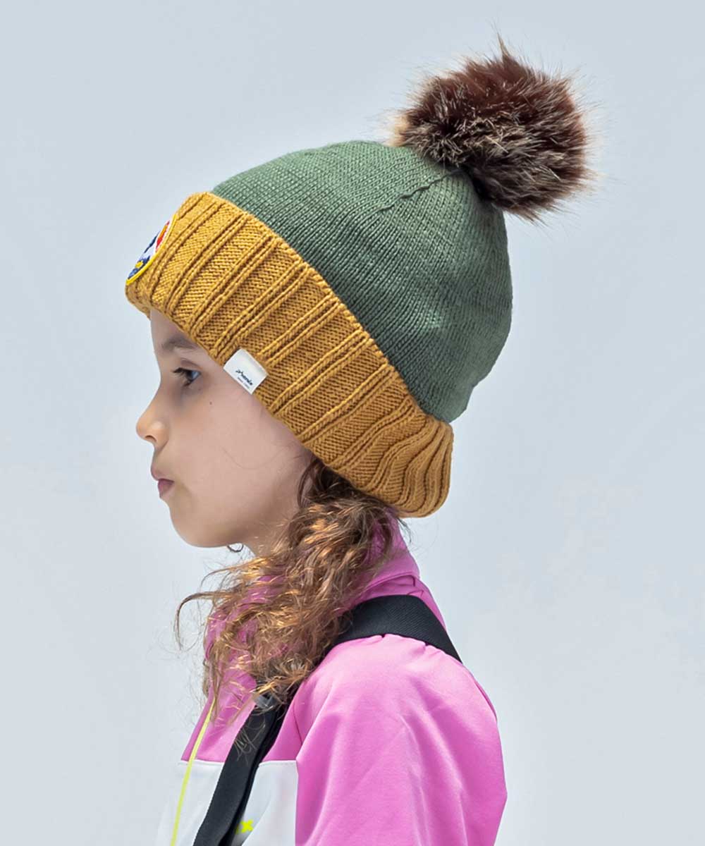 【KIDS/JUNIOR】子供用スキーウェア ニットキャップ Snow Light Junior Knit Hat / Jr ACC  /phenixスキーウェア23AW新作