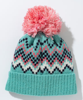 【KIDS/JUNIOR】Mix Border Watch Hat  ミックスボーダージュニアニットハット /phenixスキーウェア 25AW