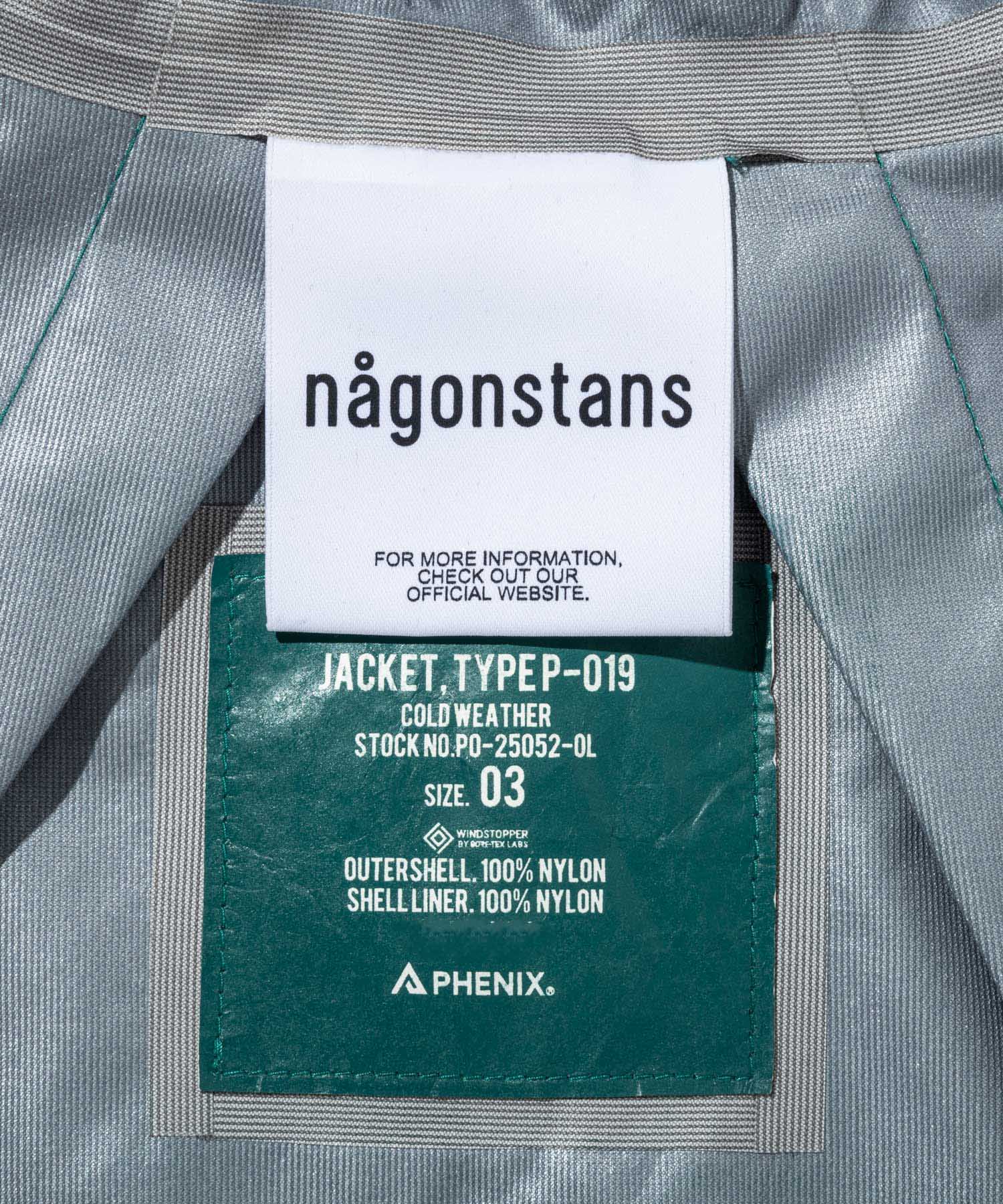 JACKET, TYPE P-012