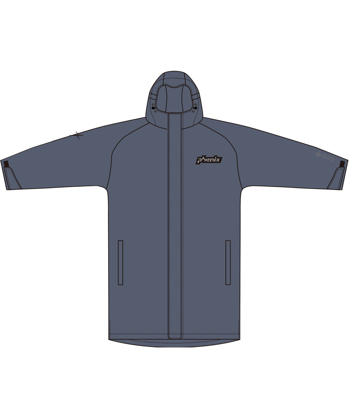 【フェニックスチーム用商品】Ski poncho 2026年12月中旬お届け予定【※数量限定】