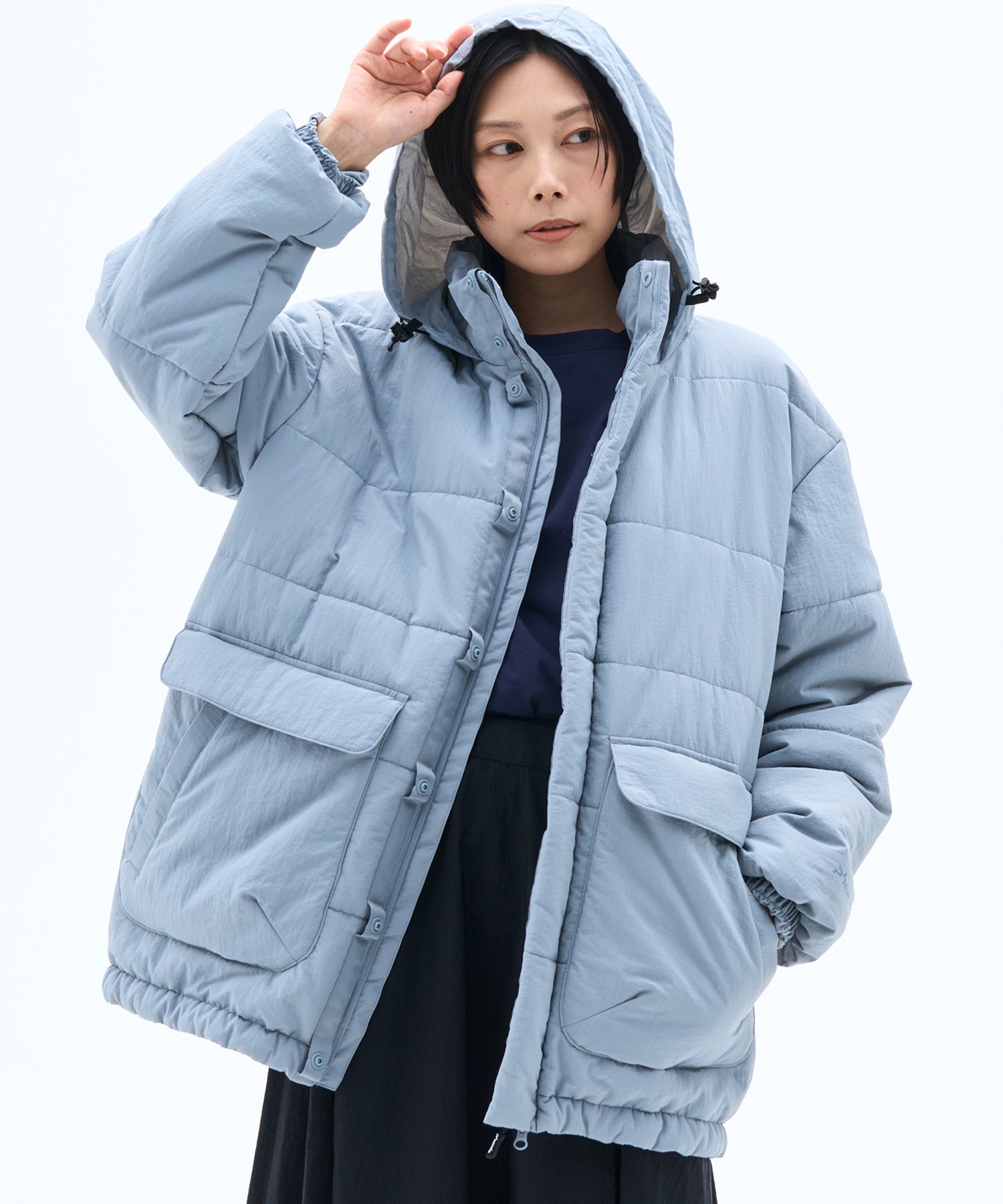 【WOMENS】ADAPTABLE FLUFFY JACKET / アダプタブル フラッフィージャケット