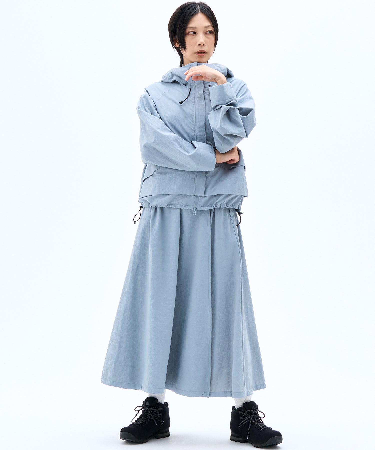 VERSATILE WRAPPED DWR SKIRT / バーサタイル ラップドDWRスカート